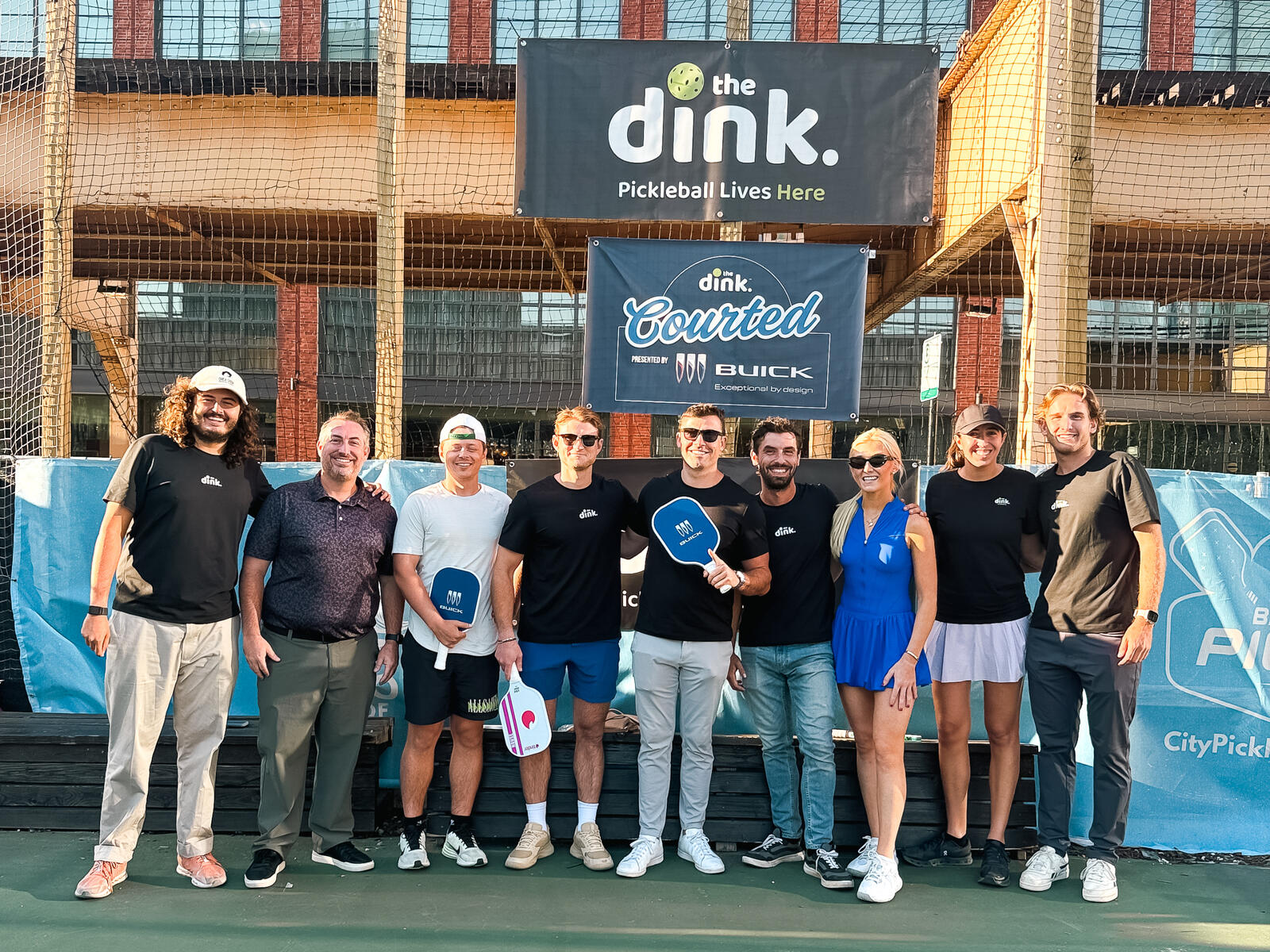 The Dink Team at Courted Chicago The Dink Team at Courted Chicago